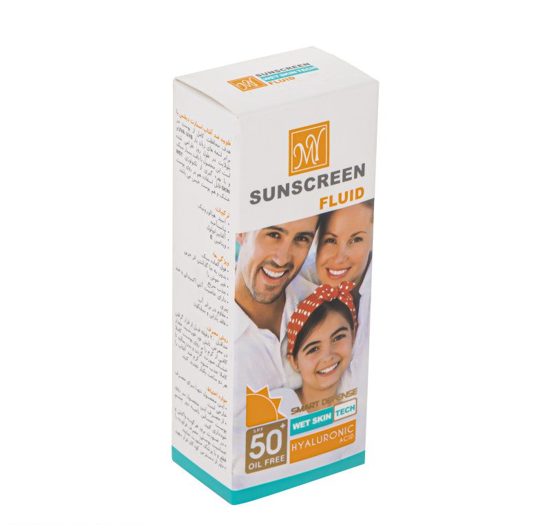 فلوئید ضد آفتاب SPF50 مای مدل Hyaluronic Acid