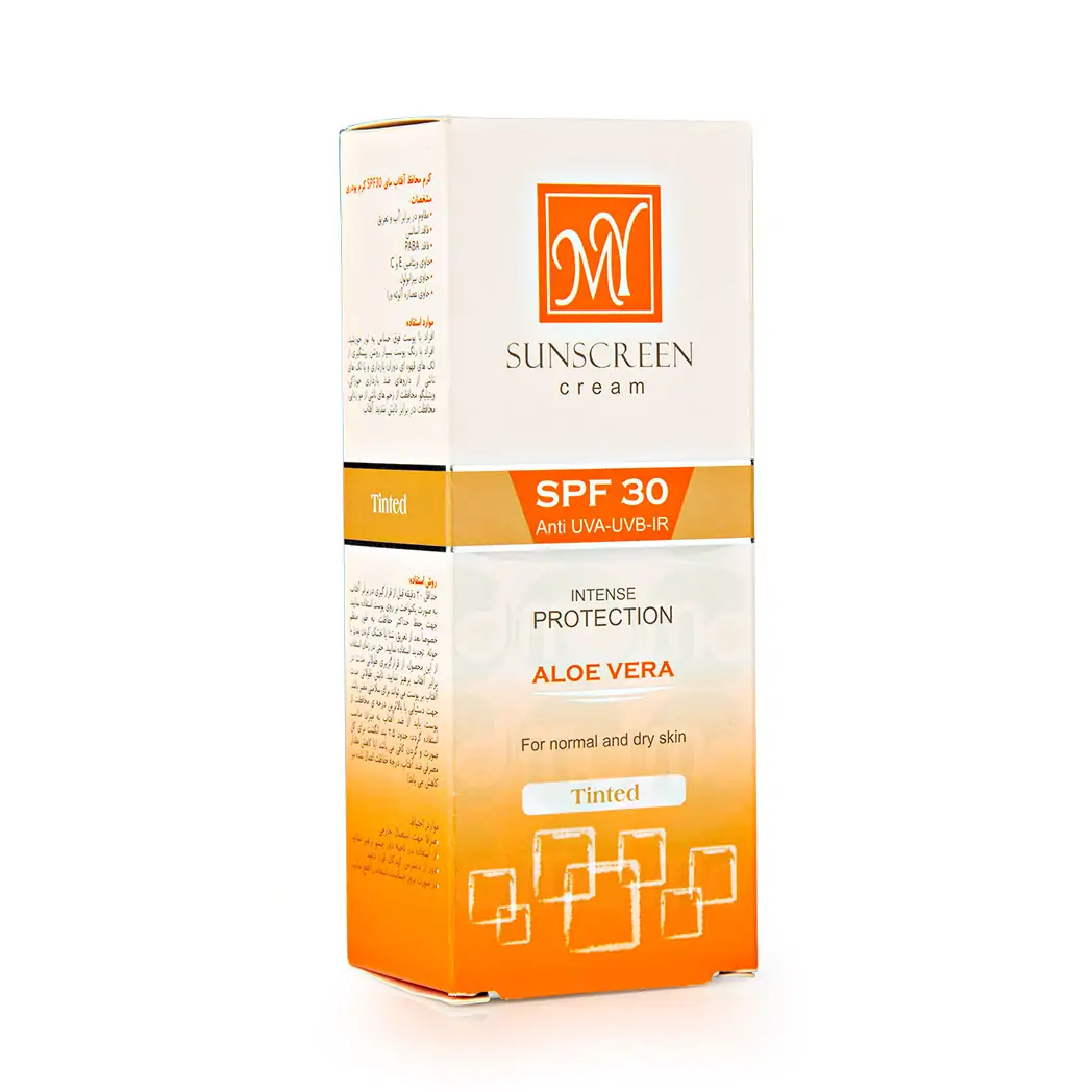 کرم ضد آفتاب رنگی مای SPF30 مناسب پوست نرمال و خشک