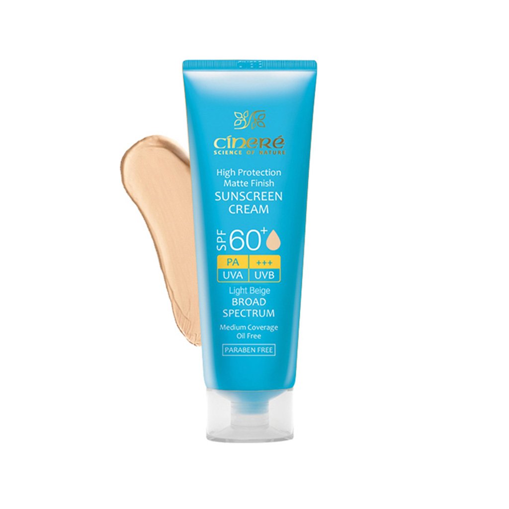کرم ضد آفتاب رنگی سینره SPF60 (بژ طبیعی)